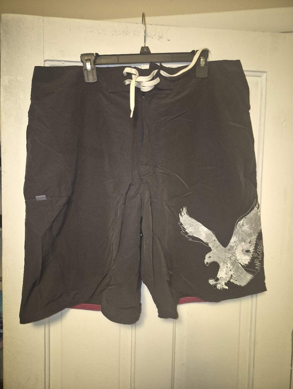 Vintage American Eagle Outfitters Black/dark Grey Board Shorts Nwot